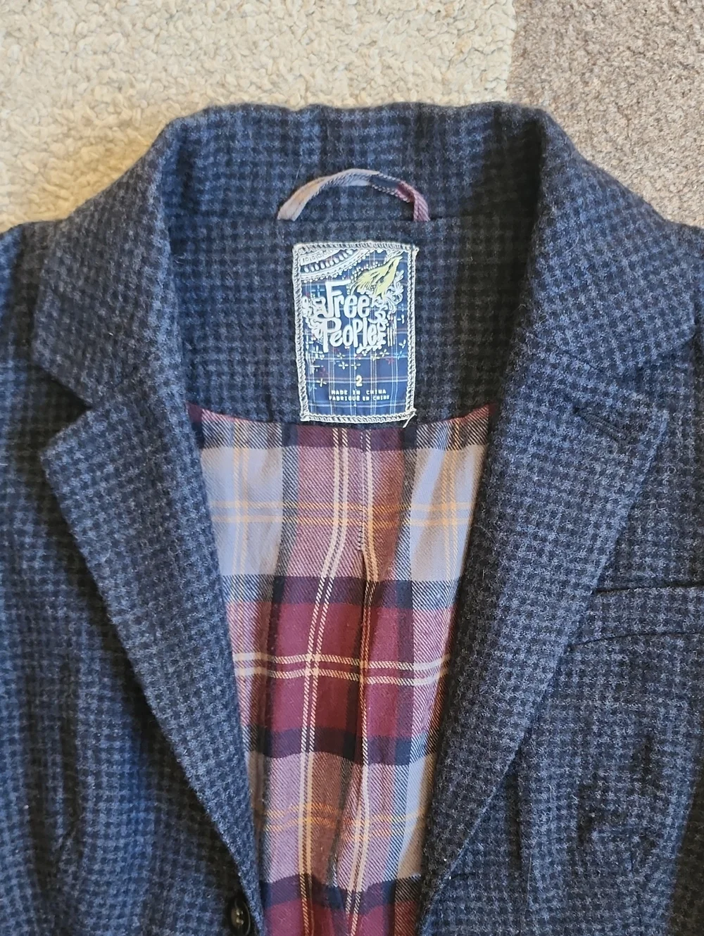 Free People Wool Blazer - Picture 2 of 7